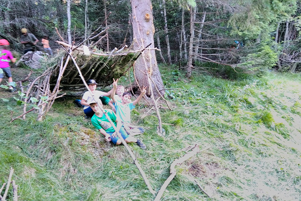 Vacances pour tous - colonies de vacances  - Arêches-Beaufort - Survie dans le Beaufortain
