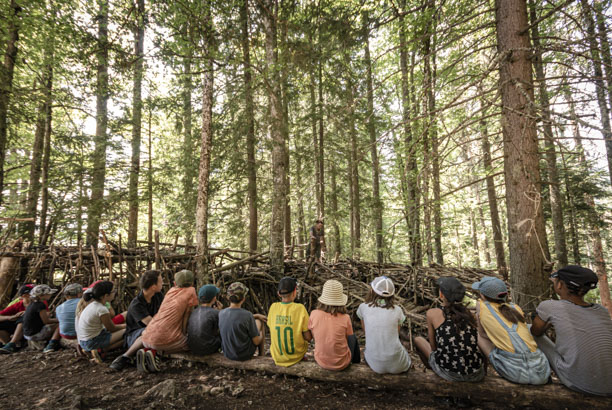 Vacances pour tous - colonies de vacances  - Autrans - Vertaco' des bois