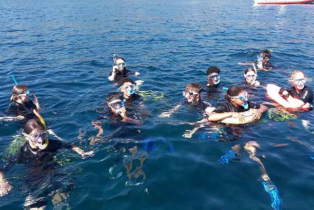 Vacances pour tous - colonies de vacances  - Saint-Florent - Descente de canyon en Restonica