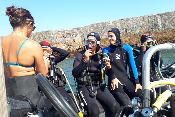 Vacances pour tous - colonies de vacances  - Hendaye - Plongeur d'Euskadi