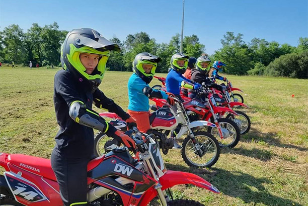 Vacances pour tous - colonies de vacances  - Cassen - Motocross