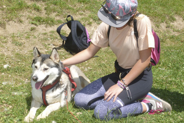 Vacances pour tous - colonies de vacances  - Le Bessat - Cani-rando